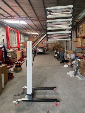 ĐÈN SẤY SƠN BẰNG TIA HỒNG NGOẠI - SÓNG NGẮN 2 BÓNG F3A