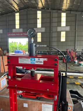 MÁY ÉP THỦY LỰC 20 TẤN (BƠM TAY + KHÍ NÉN) TL-5920A