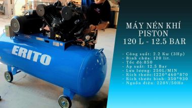 MÁY NÉN KHÍ DẠNG PISTON 120L ER-120L