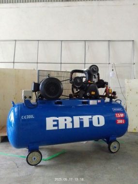 MÁY NÉN KHÍ DẠNG PISTON 300L ĐIỆN BA PHA ER-300LA