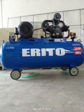 MÁY NÉN KHÍ DẠNG PISTON 300L ĐIỆN BA PHA ER-300LA