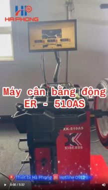 THIẾT BỊ CÂN BẰNG ĐỘNG LỐP Ô TÔ TỰ ĐỘNG CAO CẤP ER-501AS