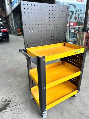 XE ĐẨY 03 TẦNG - TẤM ĐỘT LỖ, GIÁ TREO AB6102