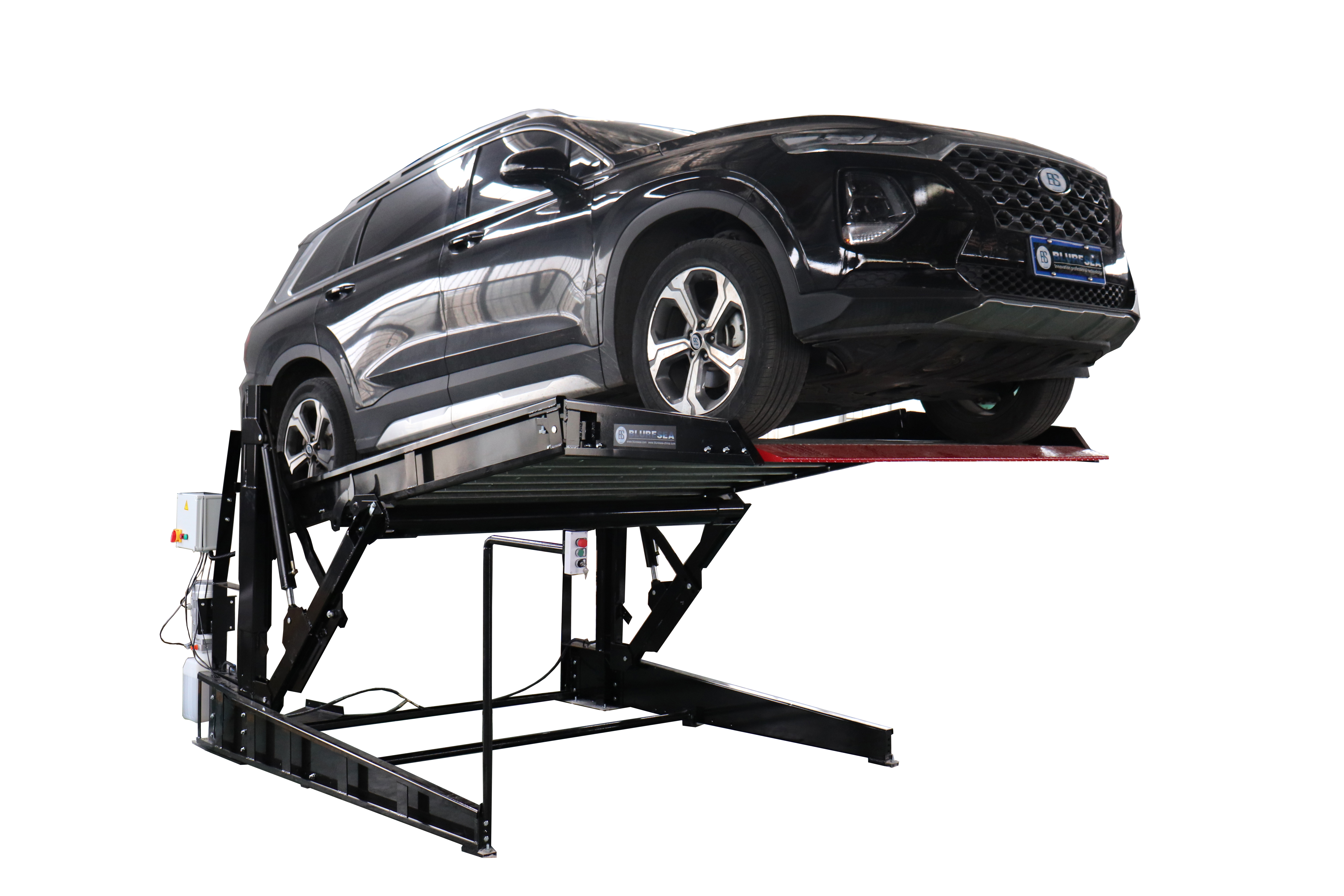 CẦU NÂNG ĐỖ XE THỦY LỰC NGHIÊNG ER-TT20