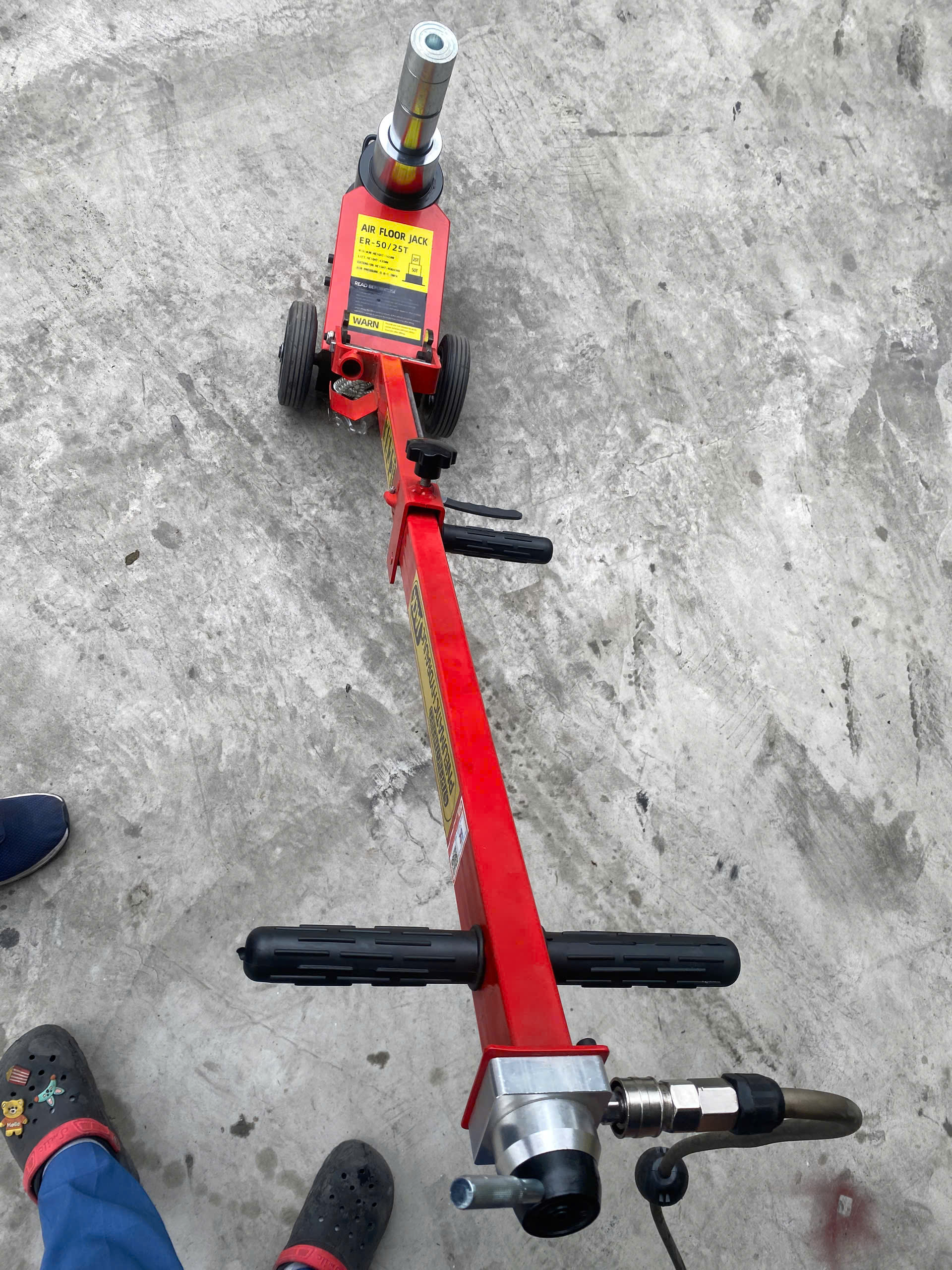KÍCH HƠI THỦY LỰC DẠNG CÁ SẤU ER-50/25T