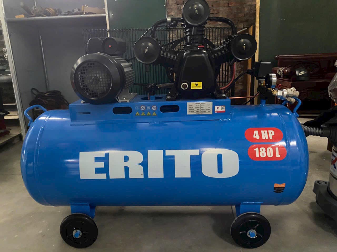 MÁY NÉN KHÍ DẠNG PISTON 180L ER-180L