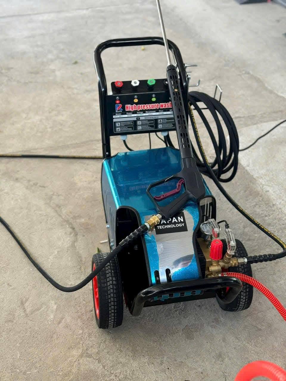 MÁY RỬA XE ÁP LỰC CAO MỘT PHA  ERCC-2500P