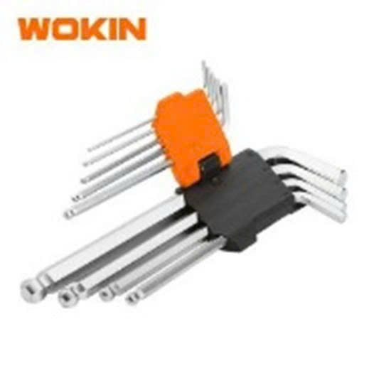 BỘ LỤC GIÁC DÀI ĐẦU BI 9 CHI TIẾT WOKIN 207609